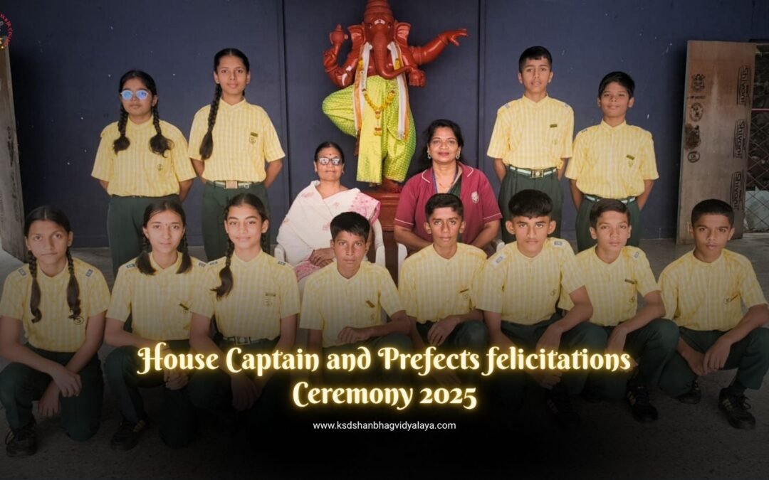 House Captain and Prefects felicitations Ceremony 2025