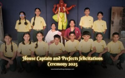 House Captain and Prefects felicitations Ceremony 2025